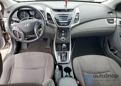 2015 Hyundai Elantra Se from USA, damaged, VIN 5NPDH4AE5FH609317